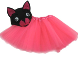 Detský kostým Mačka ružový + maska