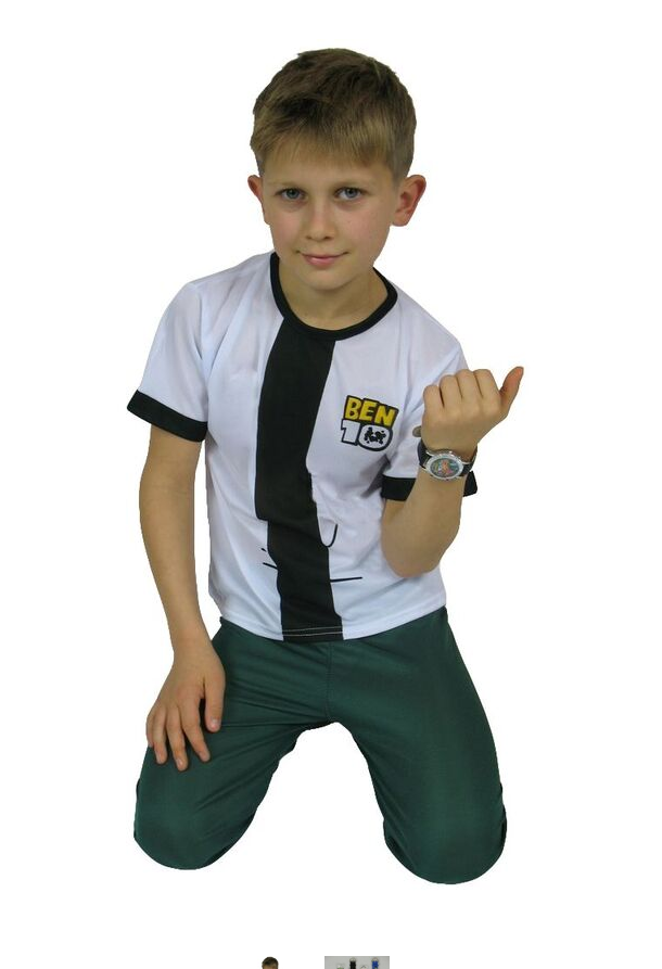 Detský kostým BEN 10 + detské hodinky