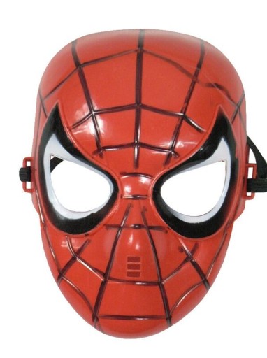 Detská maska Spiderman červený