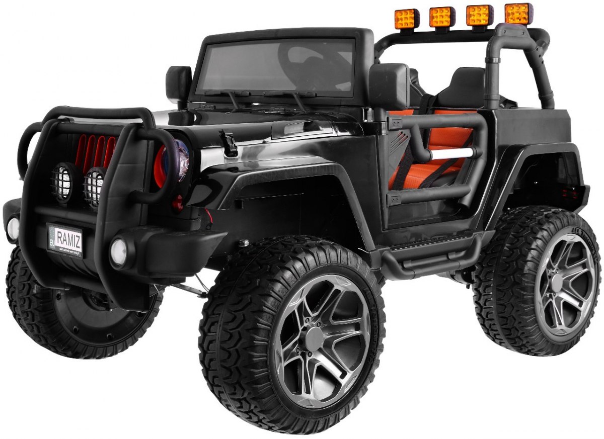 RAMIZ elektrické autíčko Jeep Monster čierne