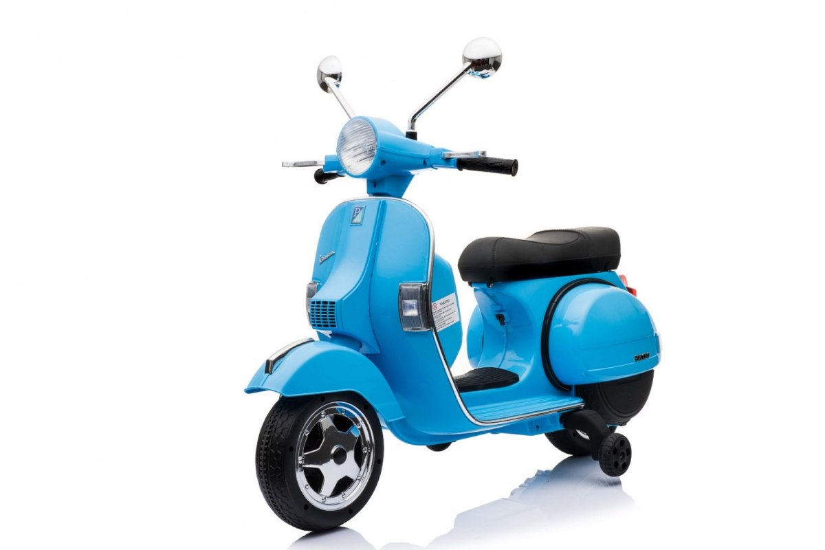 RAMIZ elektrická motorka Vespa 150 modrá