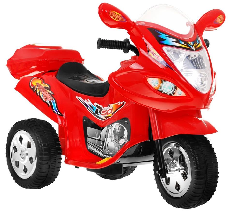 RAMIZ elektrická motorka 18V červená