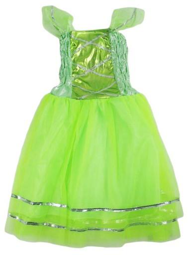Karnevalový kostým šaty zelené
