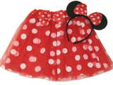 Detský kostým Minnie červený - bodkovaný