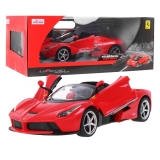 RASTAR RC auto Ferrari LaFerrari Aperta 1:14 červené