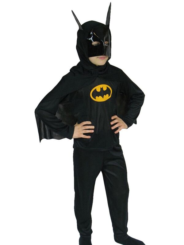 Detský kostým Batman čierny