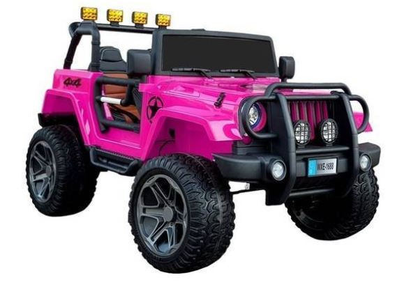 RAMIZ elektrické autíčko Jeep Monster ružový