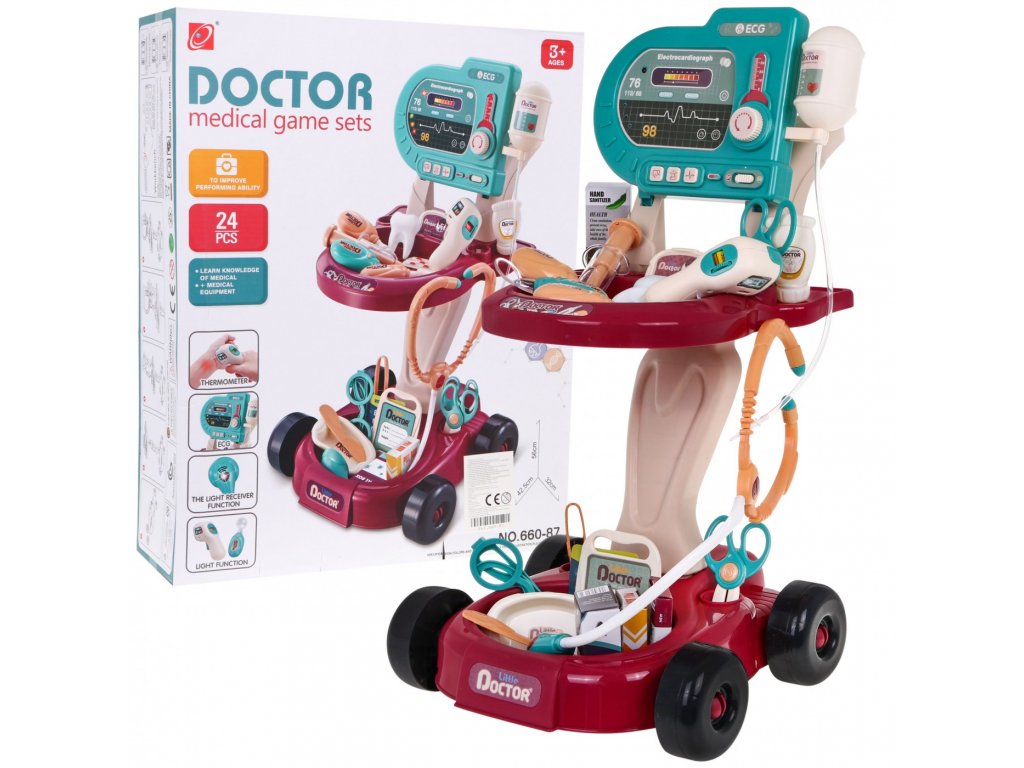 RAMIZ detský lekársky vozík s vybavením