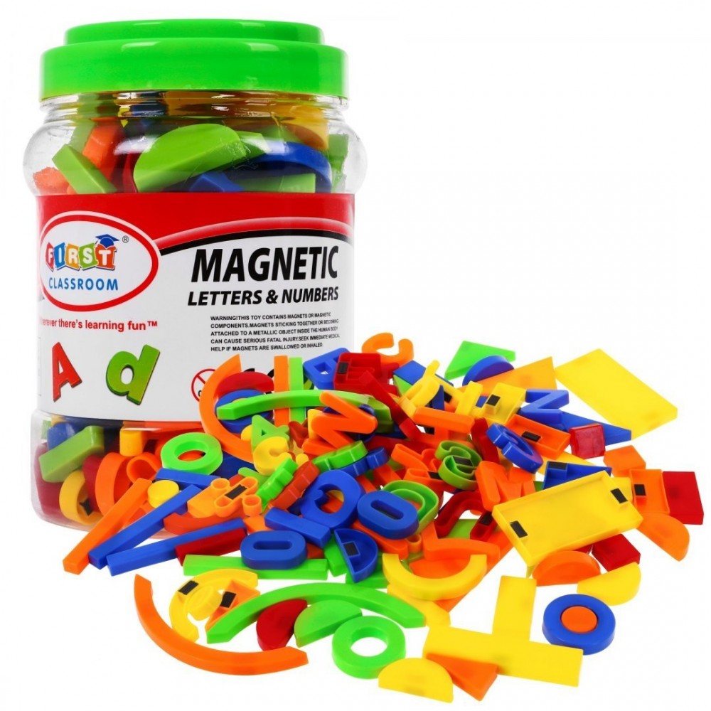 RAMIZ magnetická stavebnica písmenká a čísla