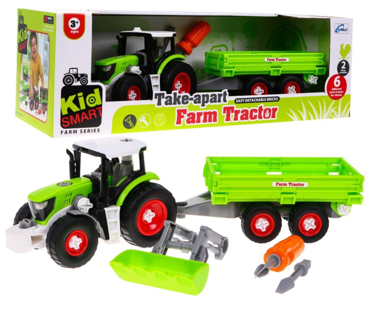 RAMIZ traktor zelený