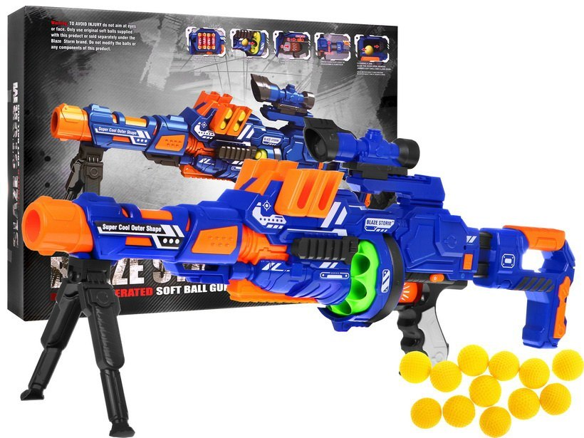 RAMIZ zbraň BlazeStorm M5 modrá